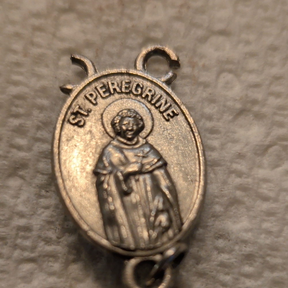 Silver St. Peregrine Pendant Only